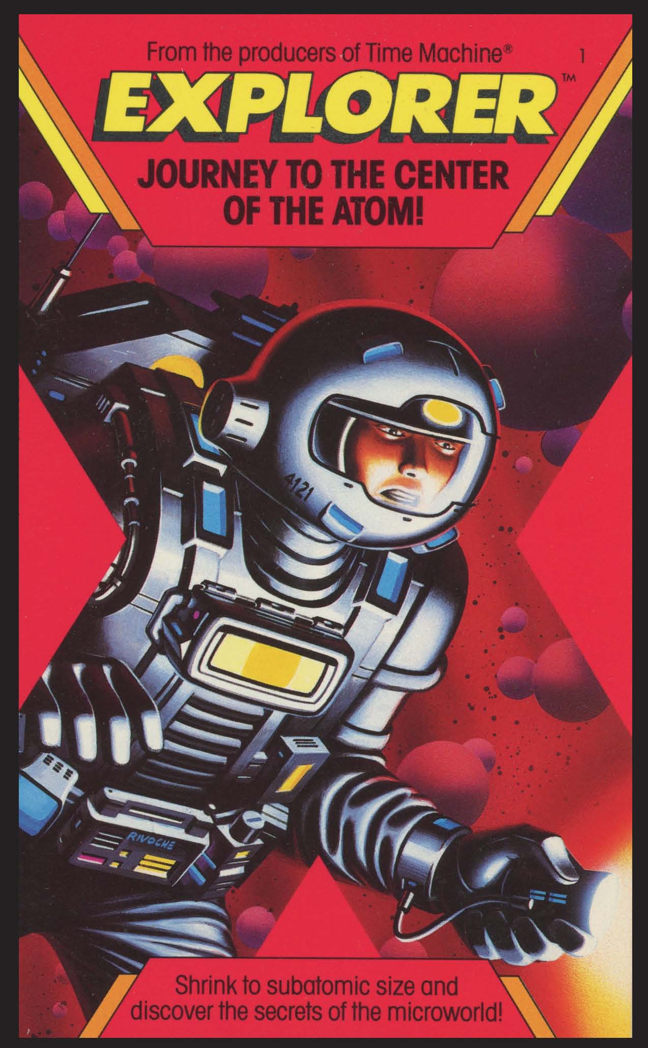 Cover of Explorer, Journey To The Center of the Atom!