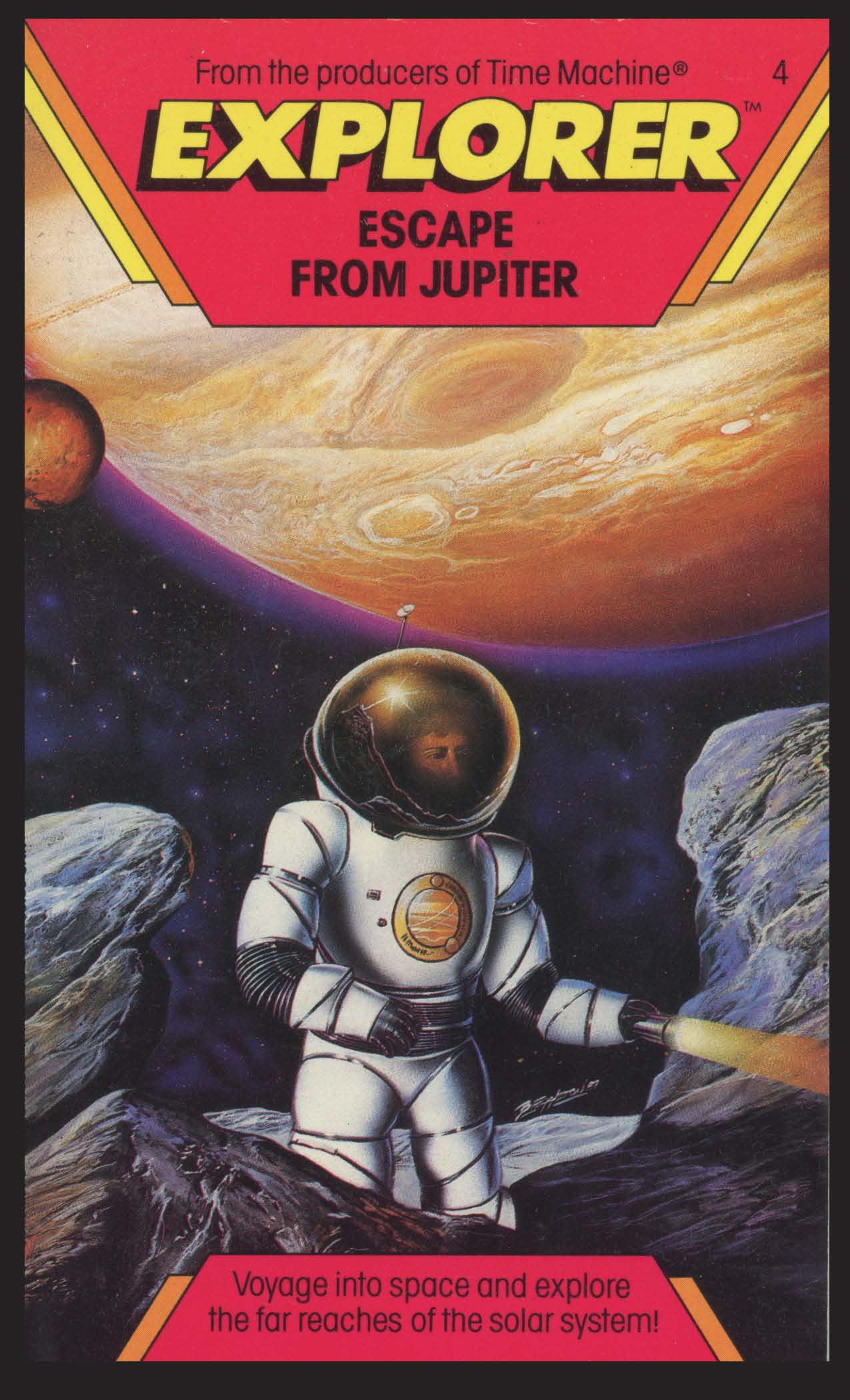 Cover of Explorer, Escape From Jupiter