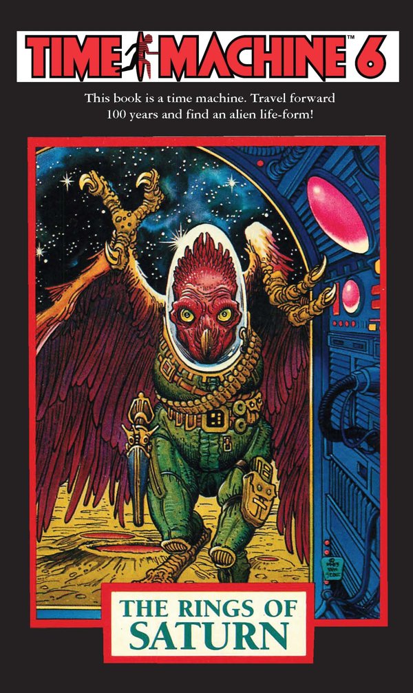 Cover of Time Machine 6: The Rings of Saturn