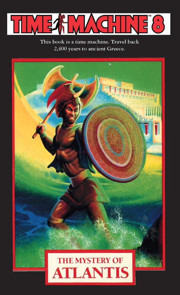 Cover of Time Machine 8, The Mystery of Atlantis
