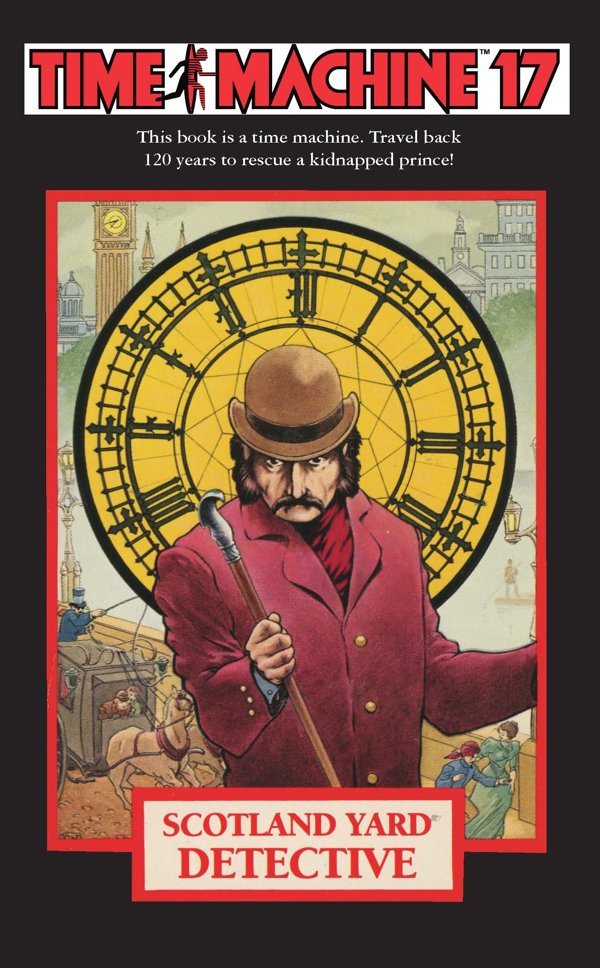 Cover of Time Machine 17: Scotland Yard Detective