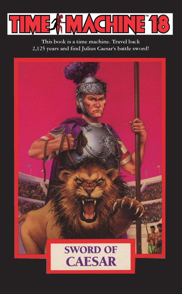 Cover of Time Machine 18: Sword of Caesar