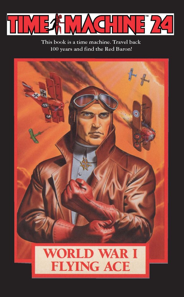 Cover of Time Machine 24: World War I Flying Ace