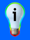 The original ipicturebooks light-bulb logo
